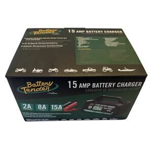 Battery Tender 15 AMP 12V Battery Charger Select 2/8/15 AMP - 022-0234-DL-WH NIB